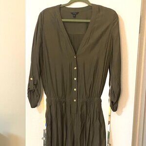 GUESS Jumpsuit, Olive Green, SMALL